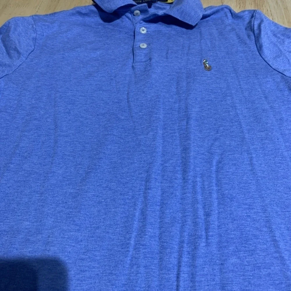 Ralph‎ Lauren Polo Shirt Mens S Blue Casual Golf Rugby Classic Fit Casual Preppy